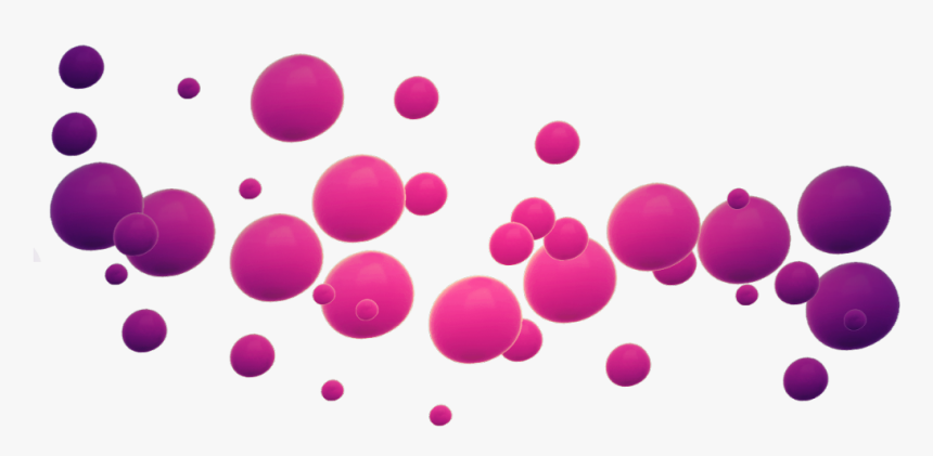 #bubbles #burbujas #búrbujas #esferas #spheres #circles - Burbujas A Color Png, Transparent Png