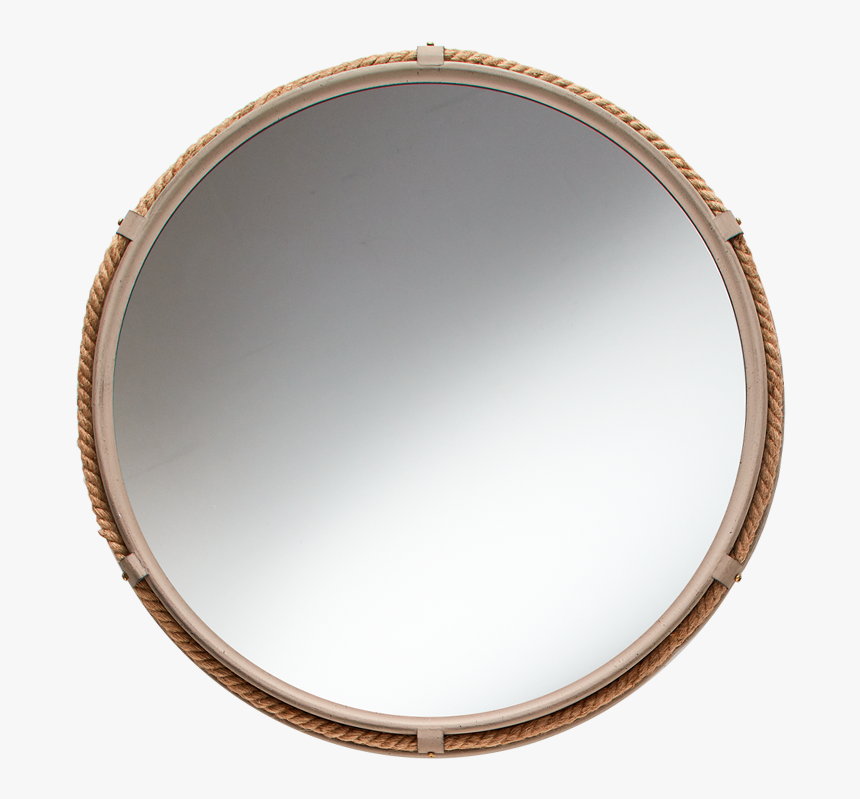 Maritime Mirror With Jute Rope - Circle, HD Png Download