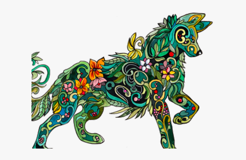 Haven Clipart All Things Bright And Beautiful - Nature Escapes Intricate Animals And Patterns, HD Png Download