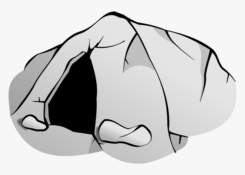 Rpg Map Symbols - Cave Clipart Png, Transparent Png