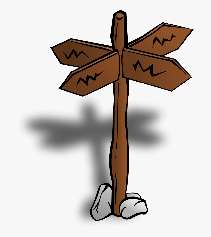 Rpg Map Symbols - Crossroads Clipart, HD Png Download