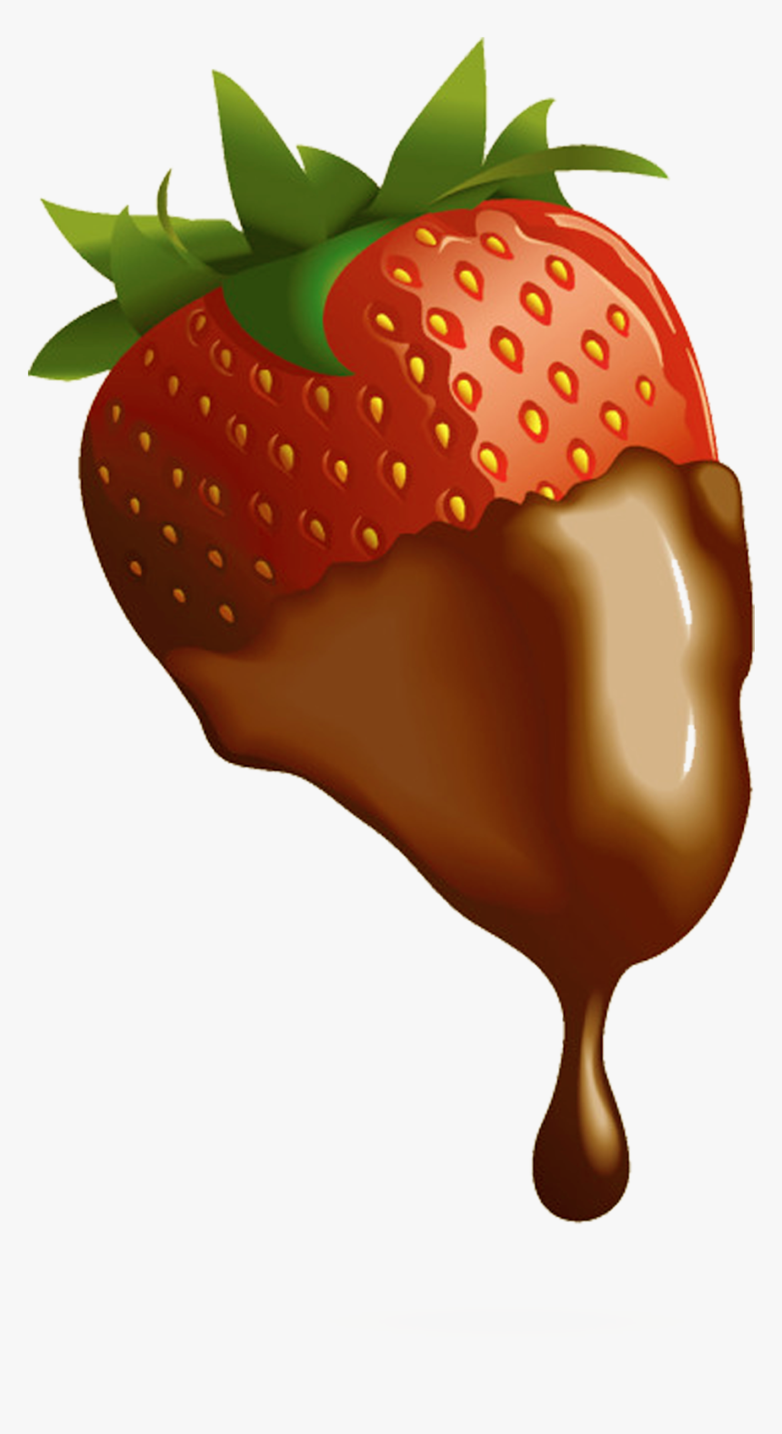 Chocolate Covered Strawberries Transparent, HD Png Download