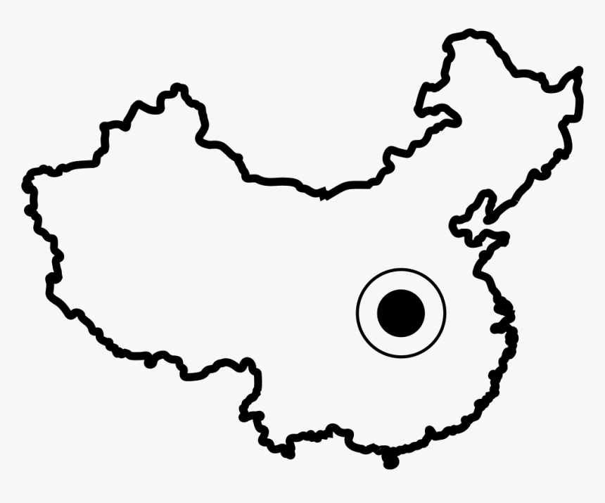 National Map - China, HD Png Download
