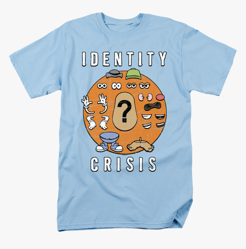 Identity Crisis Mr Potato Head T Shirt - Sonny Crockett T Shirt, HD Png Download
