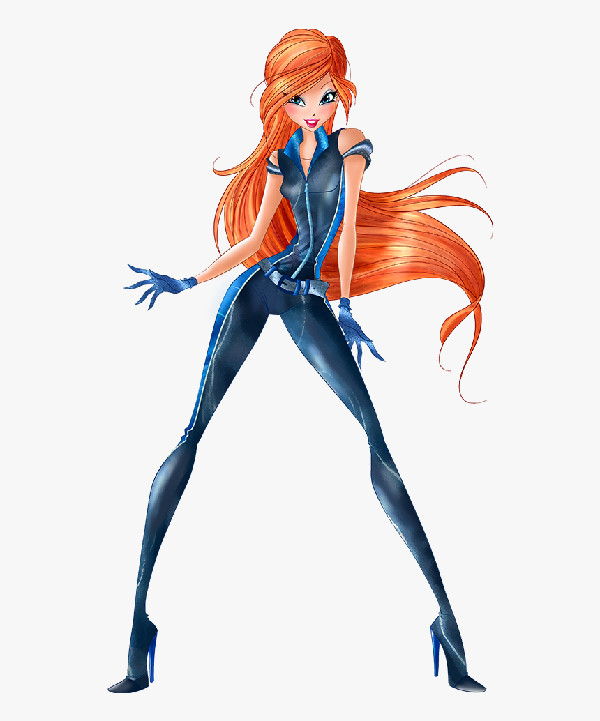 World Of Winx Bloom In Spy Outfit Png Picture - Bloom World Of Winx, Transparent Png