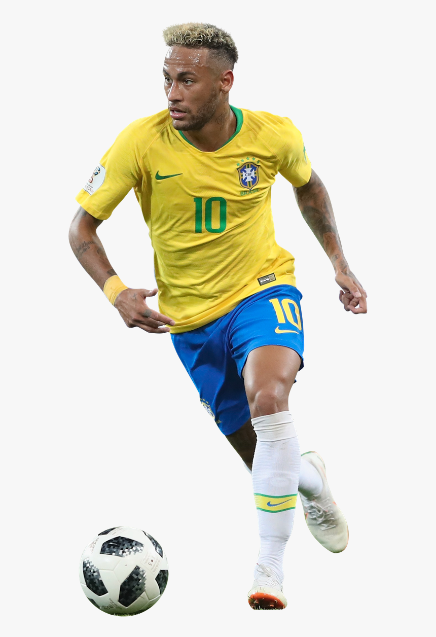 Neymar Ball Png Fifa Brazil World Cup - Neymar World Cup 2018 Png, Transparent Png