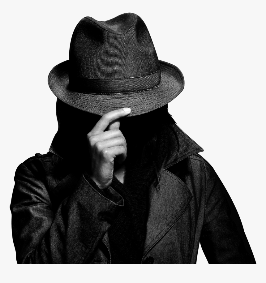 Directory - Female Spy Trench Coat, HD Png Download
