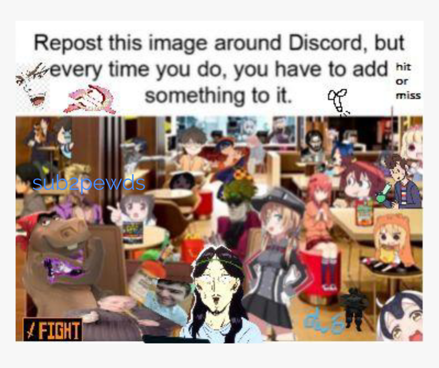 Repost This Image Around Discord But Every Time You, HD Png Download