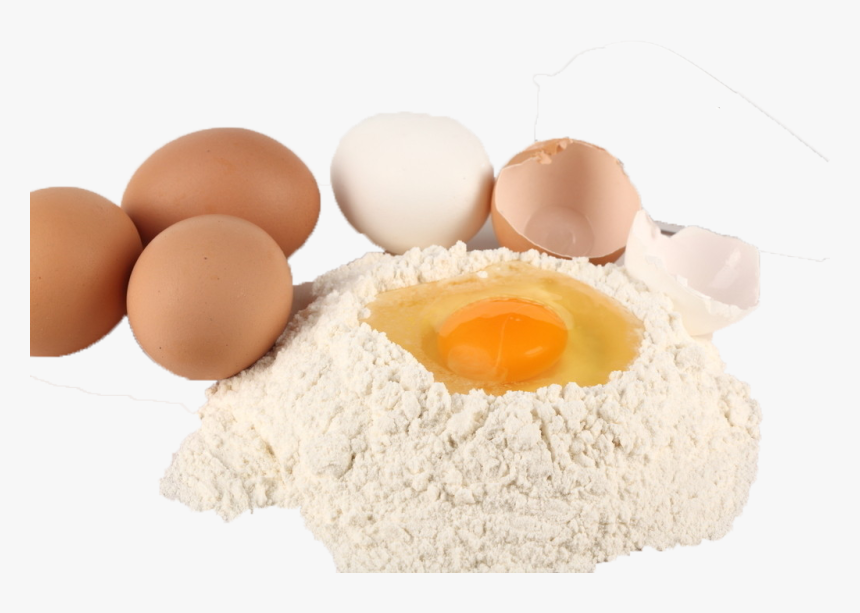 Flour Dough Baking Cake Pastry - Flour Eggs Png, Transparent Png