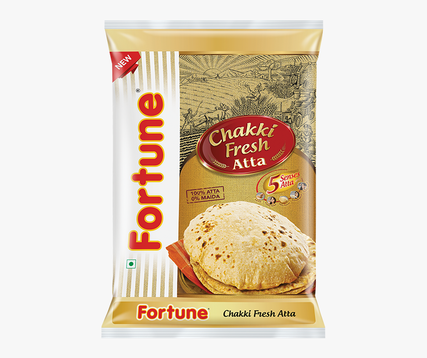 Fortune Sunflower Oil - Fortune Chakki Fresh Atta, HD Png Download