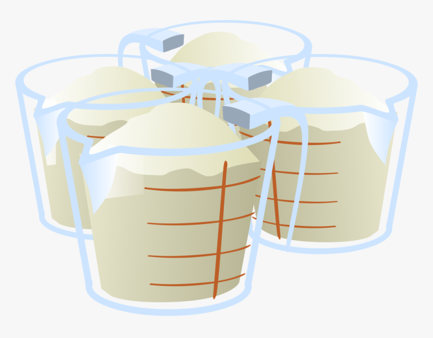 Food,water,joint - Cups Of Flour Clipart, HD Png Download