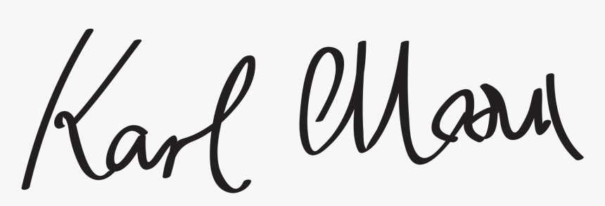 Transparent Karl Marx Clipart - Karl Marx Signature, HD Png Download