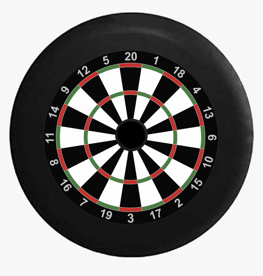 Jeep Wrangler Jl Backup Camera Dart Board With Scoring - Dart Board Professional, HD Png Download