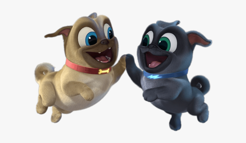 Puppy Dog Pals High Five - Puppy Dog Pals Png, Transparent Png