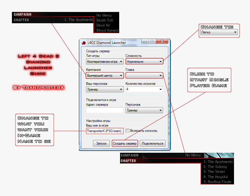 Left 4 Dead 2 Png, Transparent Png