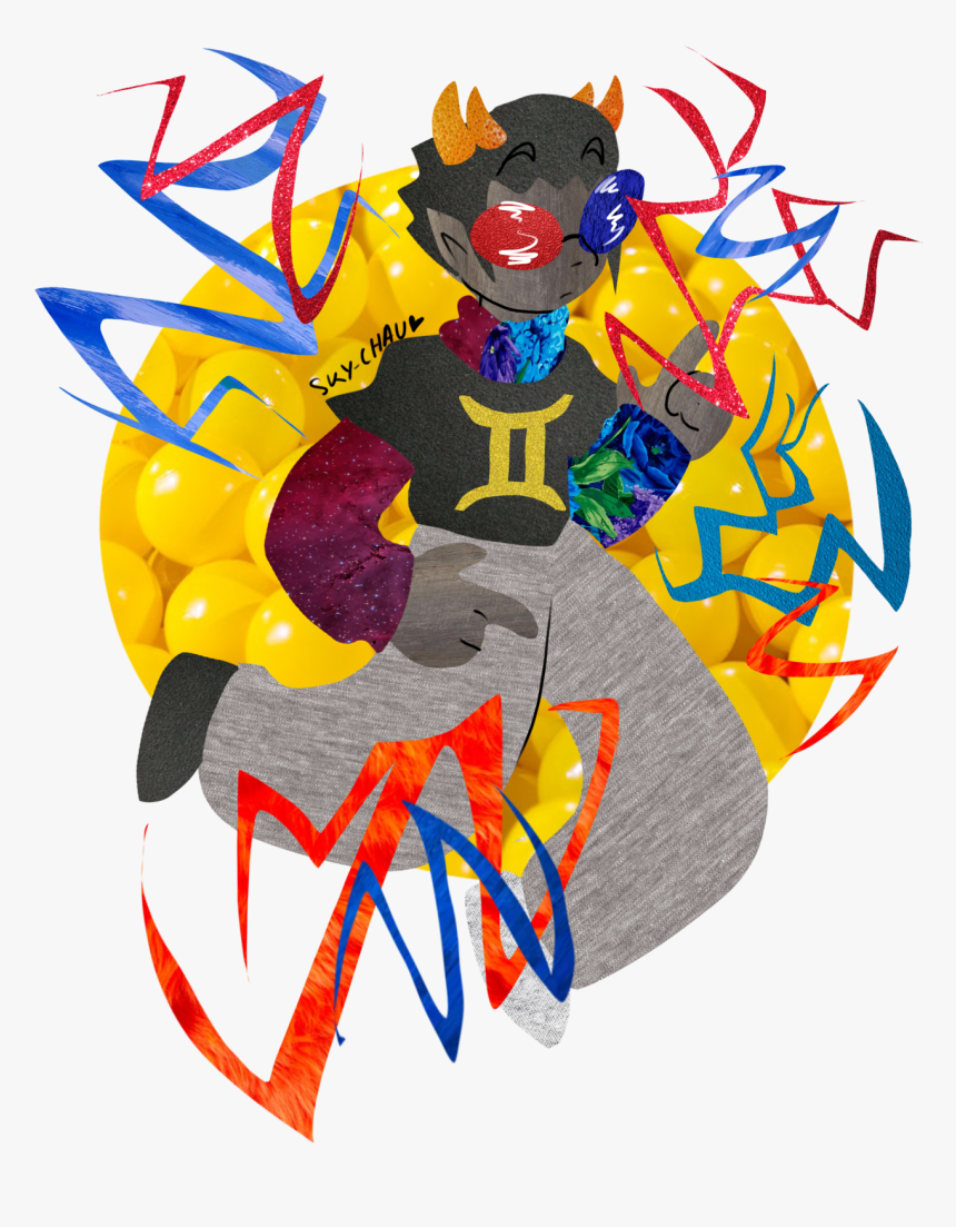 Someone Requested A Clippy Sollux So Here He Is 
hes - Illustration, HD Png Download