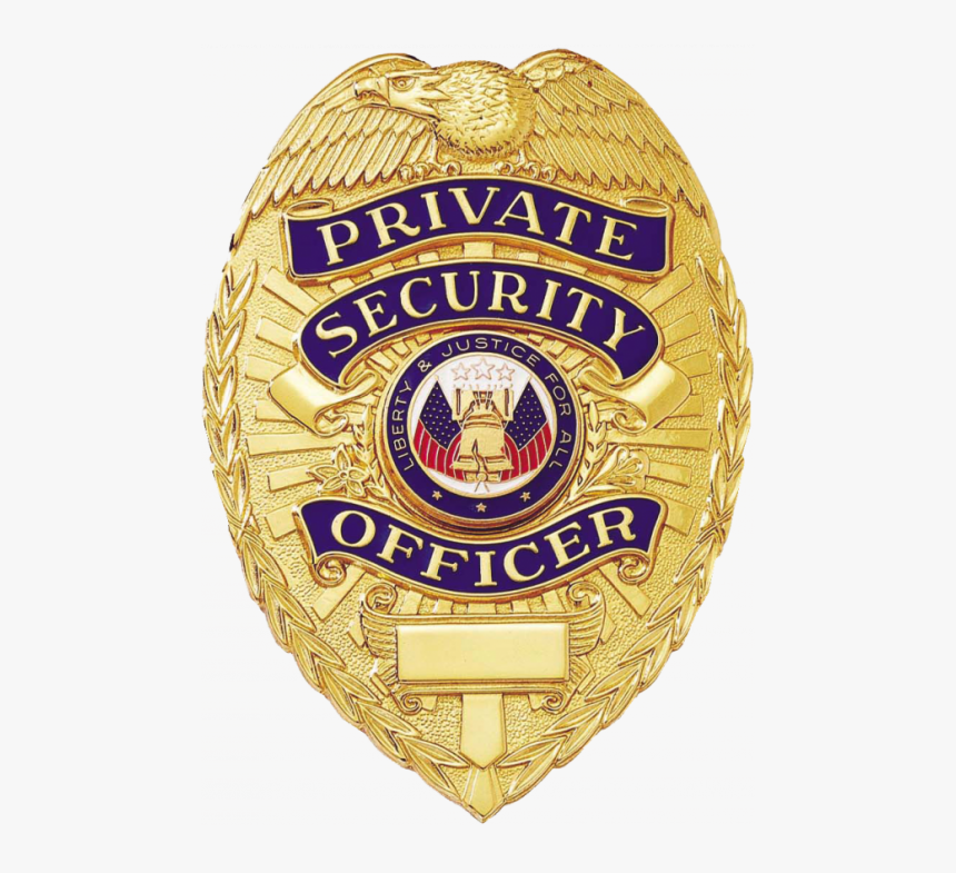 Transparent Security Badge Png - Private Security Officer Badge, Png