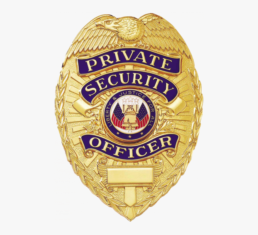 Security Badge Png - Private Security Officer Badge, Png Download, png imag...