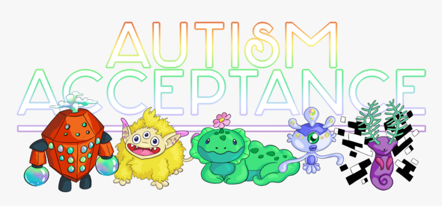 Autism Acceptance - Autism Monster, HD Png Download