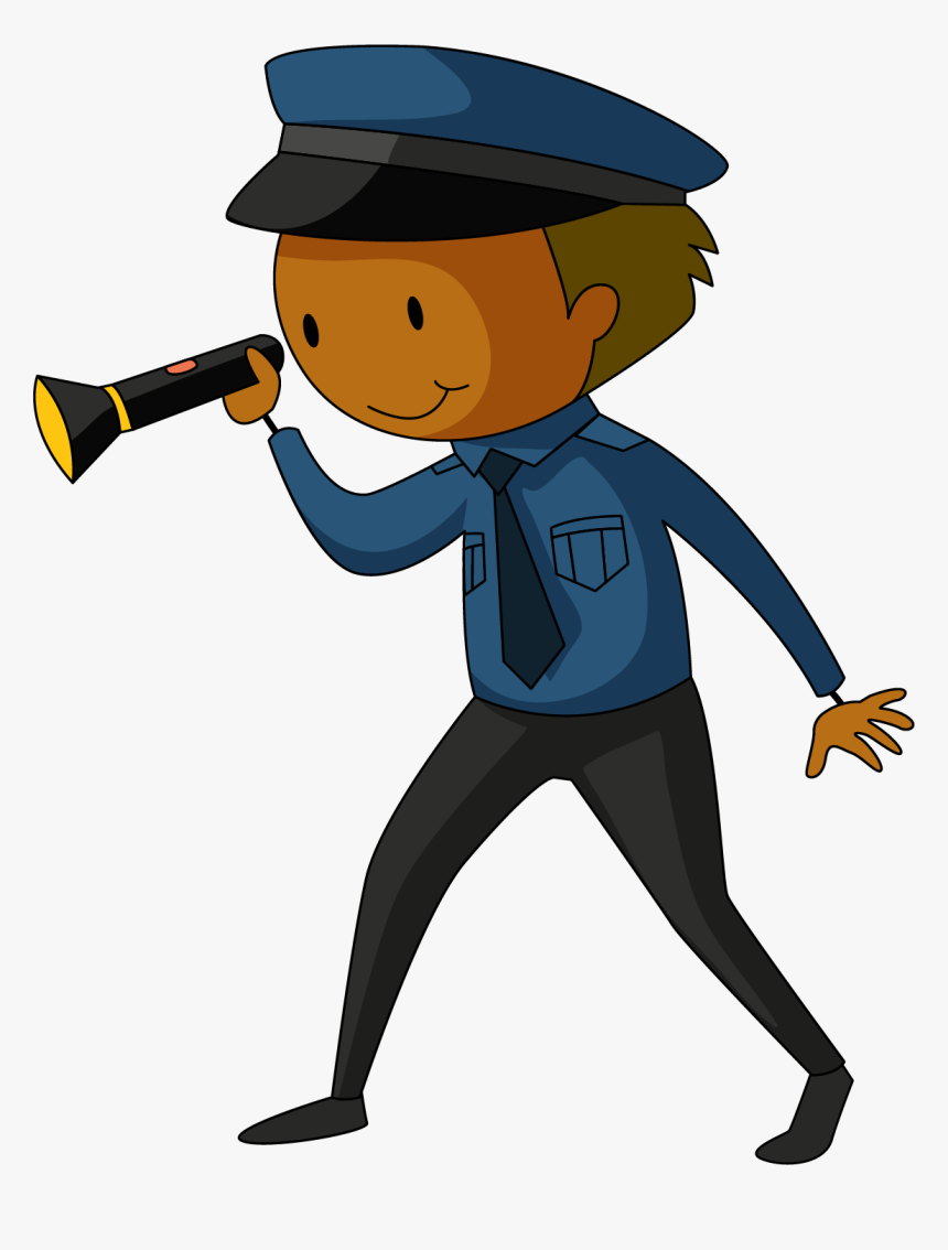 Safety Illustration Take The - Guardia De Seguridad Dibujo, HD Png Download
