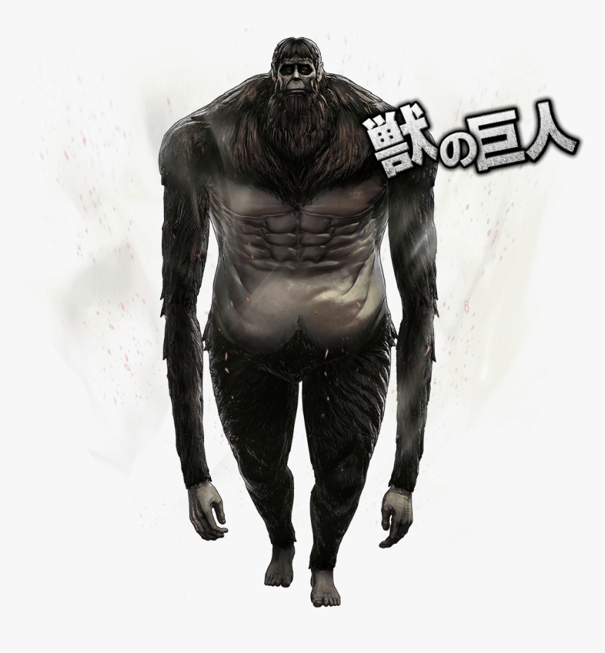 No Caption Provided - Attack On Titan 2 Game Beast Titan, HD Png Download