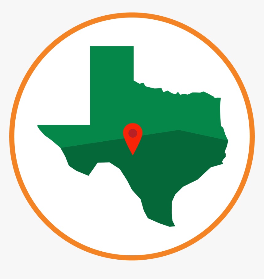 Transparent Holiday Lights Png - Blue Map Of Texas, Png Download