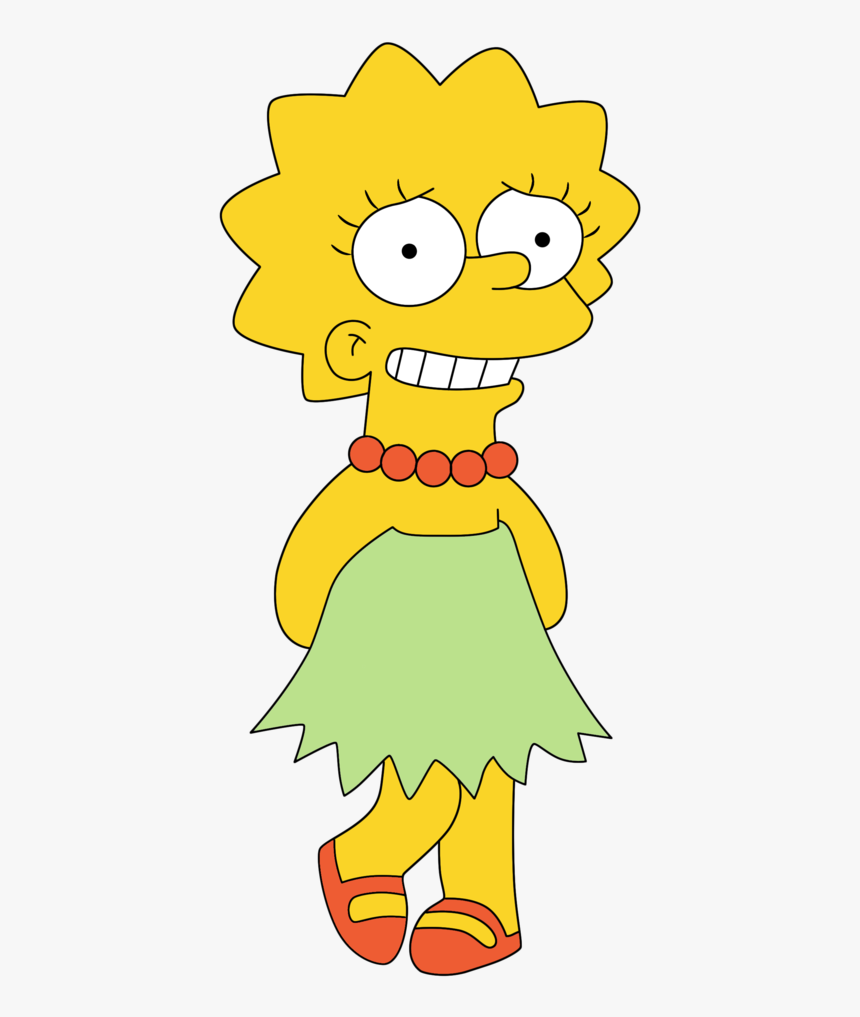 Marge And Lisa Have Four Eyelashes, And Maggie Has - Marge Lisa The Simpsons, HD Png Download