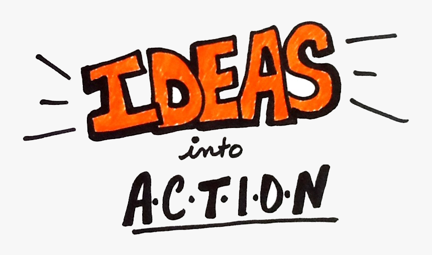 Business Idea Action Plan Icon - Ideas Into Action, HD Png Download