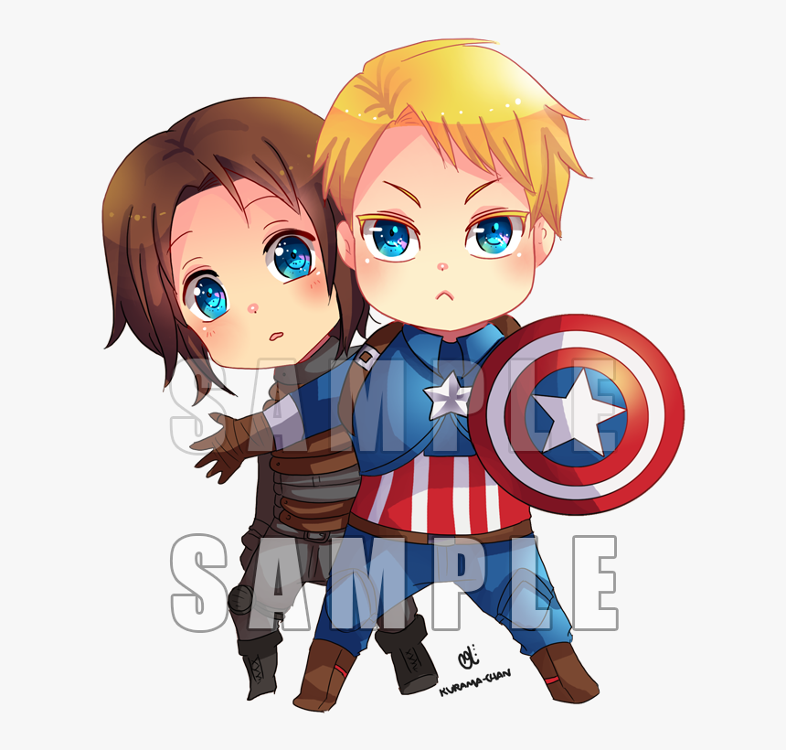 Captain America Civil War - Captain America Y Bucky Yaoi, HD Png Download