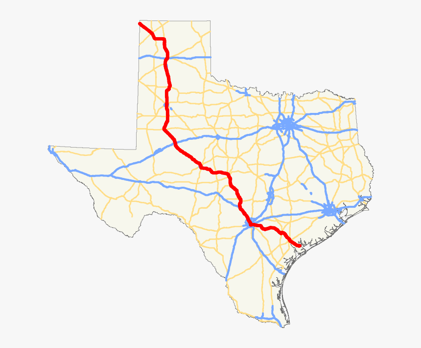 La Salle Route Through Texas, HD Png Download
