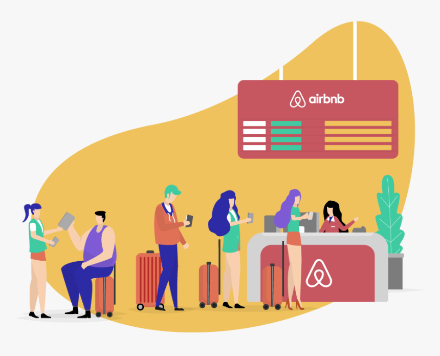 How Does Airbnb Check-in Work - Graphic Design, HD Png Download