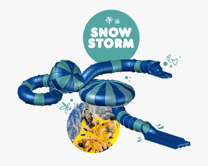 Alpamare Snow Storm Slide - Alpamare Scarborough Snow Storm, HD Png Download
