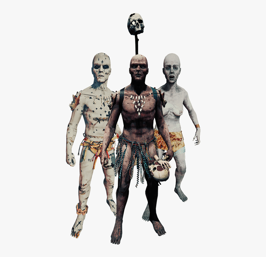 Paintedcannibalsfarket - Kanibal The Forest, HD Png Download