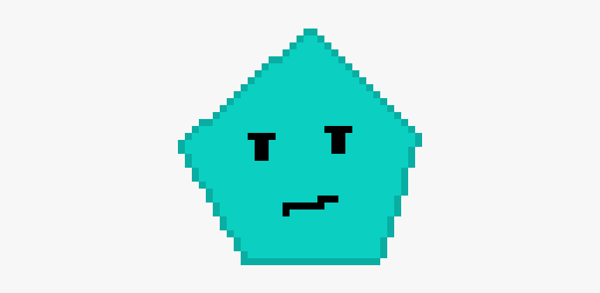 Cactus Pixel Art Grid, HD Png Download