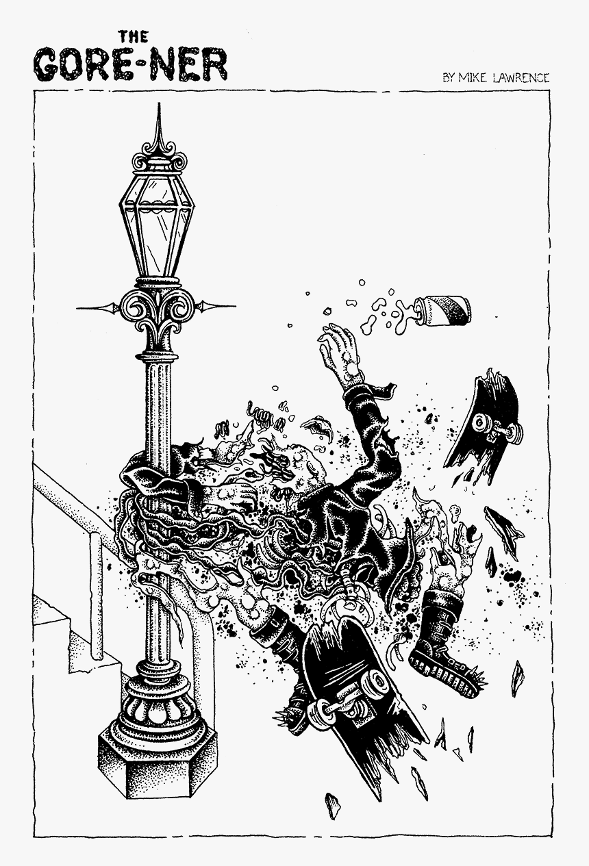 The Gore Ner By Mike Lawrence - Illustration, HD Png Download