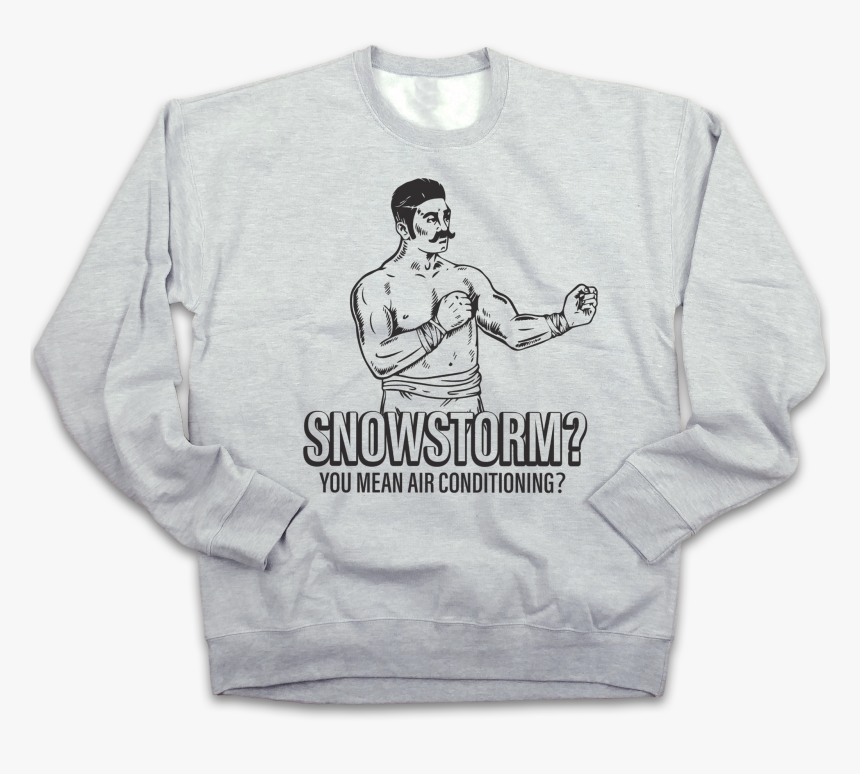 Snowstorm You Mean Air Conditioning - Long-sleeved T-shirt, HD Png Download
