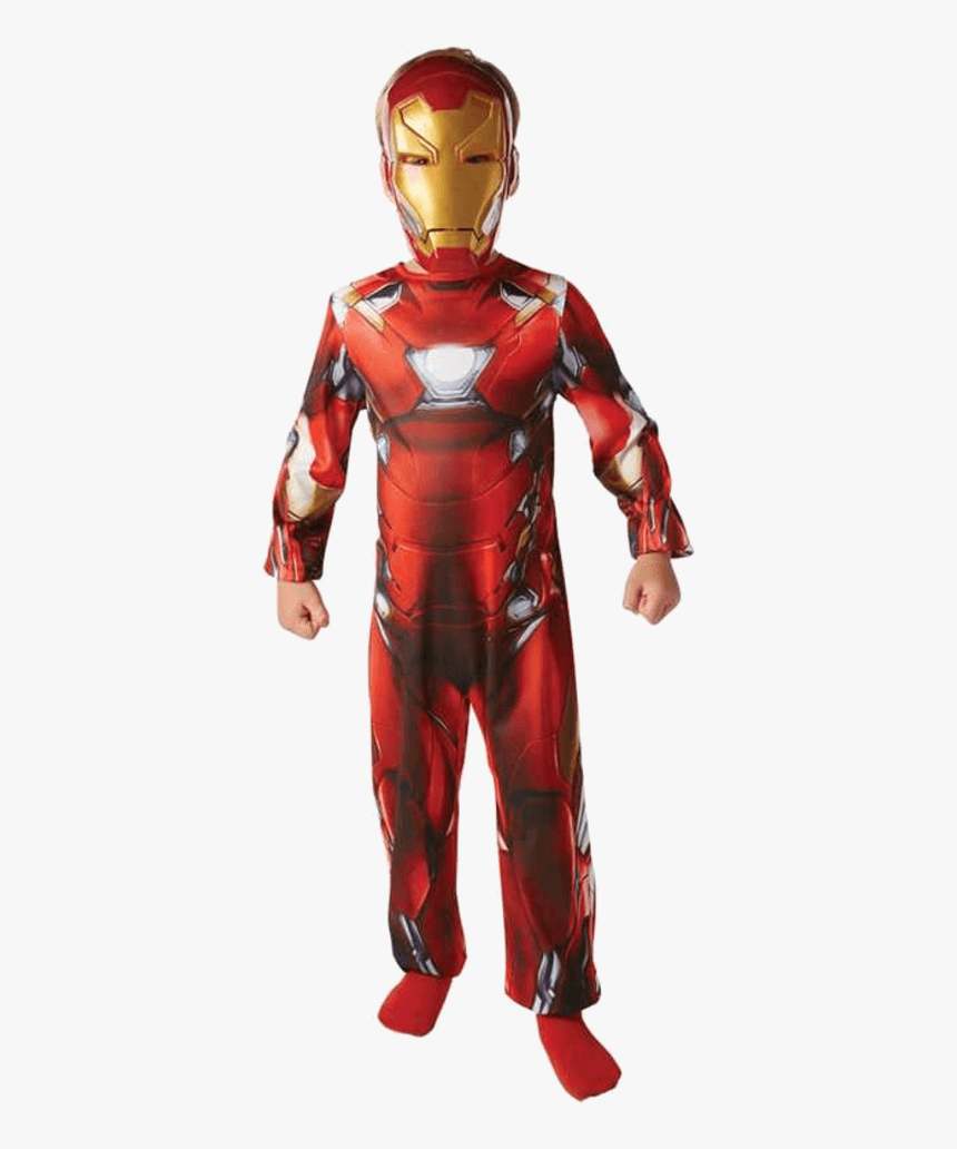 Child Classic Civil War Iron Man Costume - Iron Man Costume Png Hd, Transparent Png