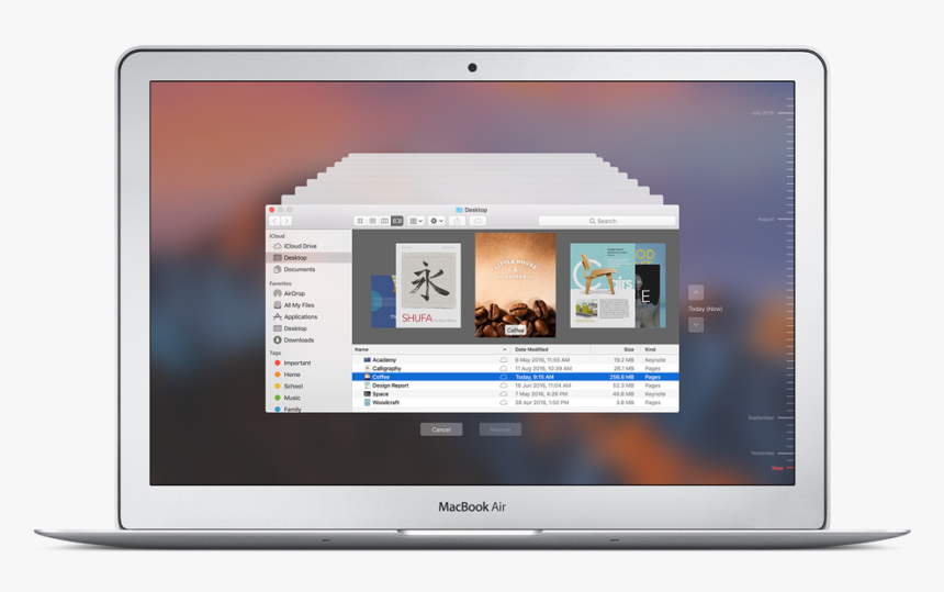 Time Machine Backup Recovery - Time Machine, HD Png Download
