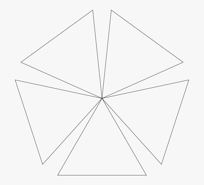 Almost A Pentagon - Triangle, HD Png Download