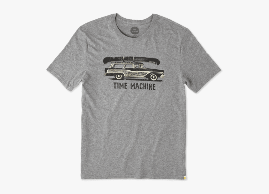 Men S Time Machine Wagon Smooth Tee - Bears Beets Battlestar Galactica Shirt, HD Png Download