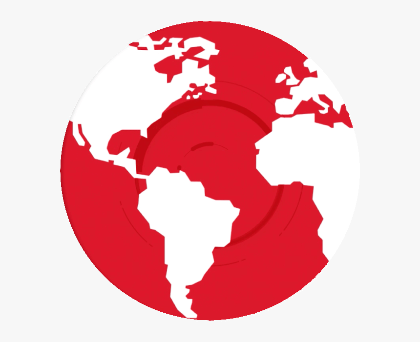 2020 Vision Globe - Icon Vector Transparent Globe Png, Png Download