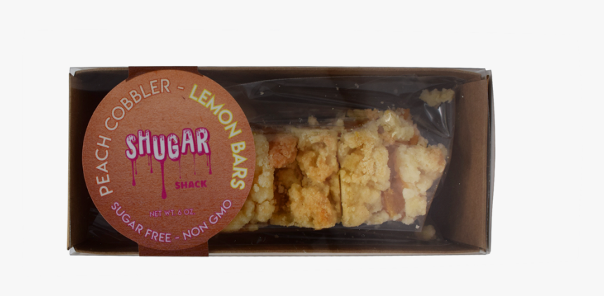 Peach Cobbler Lemon Bars The Shugar Shack - Turrón, HD Png Download