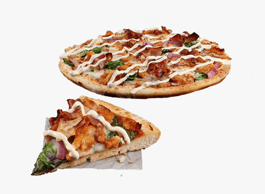 Butter Chicken Pizza Dominos - Garlic Chicken And Bacon Ranch Dominos, HD Png Download