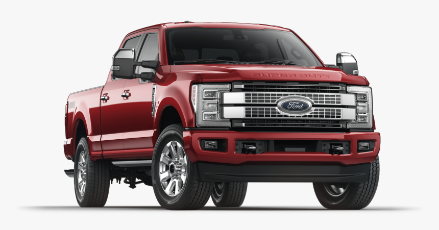 Ford Super Duty Pickup Truck Ford Power Stroke Engine - Ford Platinum, HD Png Download