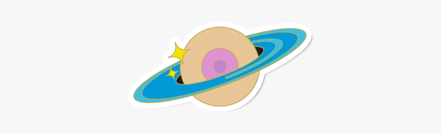 Space Boob Sticker - Illustration, HD Png Download