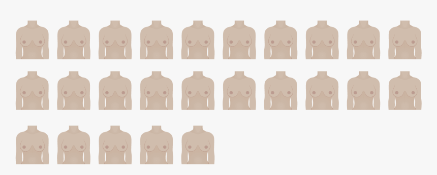 Side Set Breasts - Firearm, HD Png Download