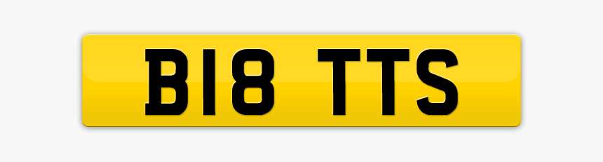Big Tits Licence Plate, HD Png Download