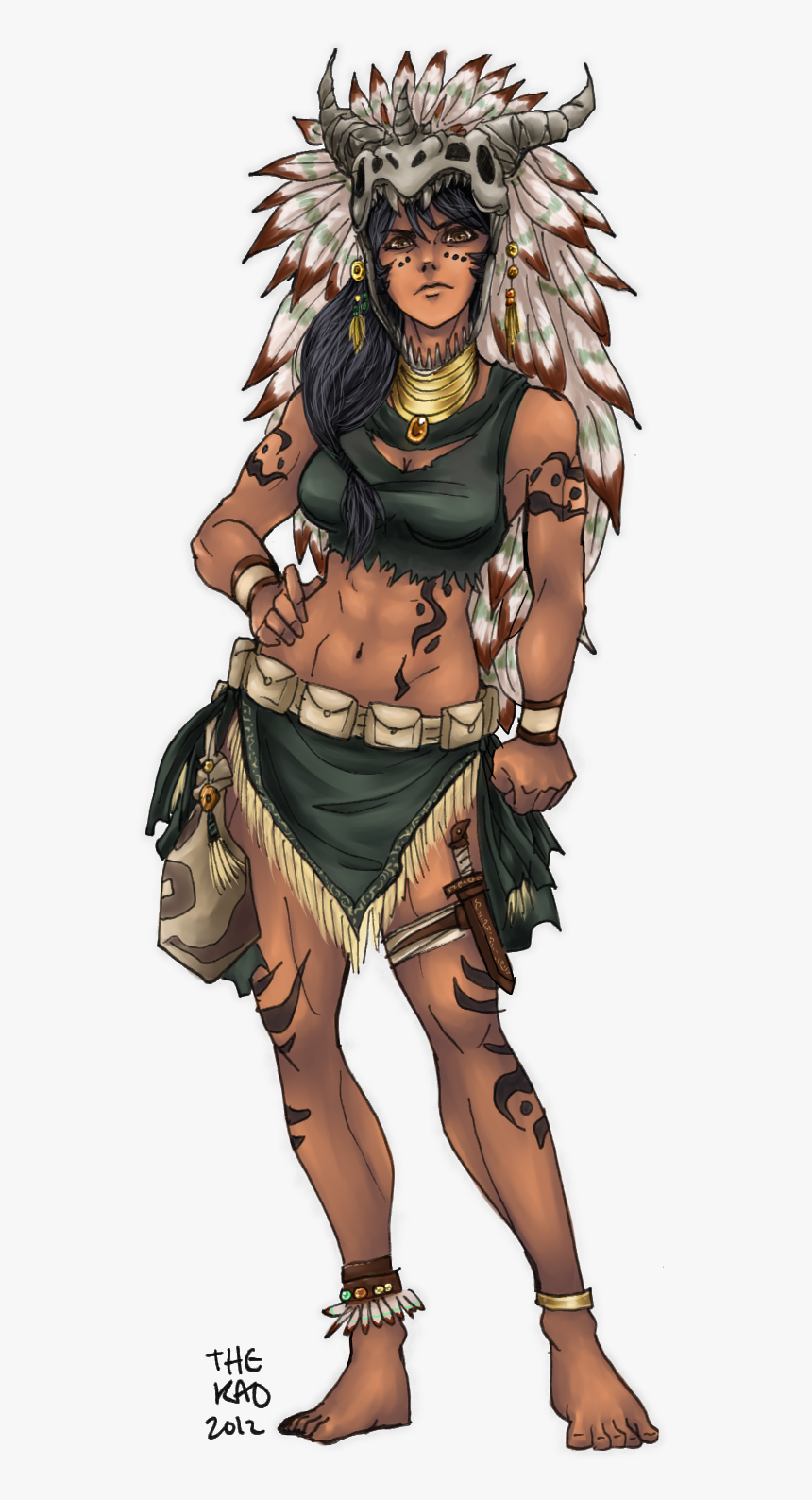 D&d Female Human Druid, HD Png Download