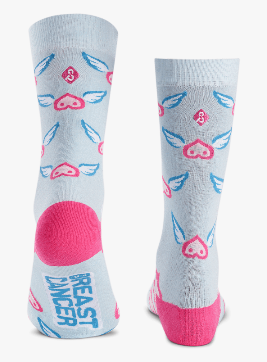Sock Breast Cancer - Sock, HD Png Download