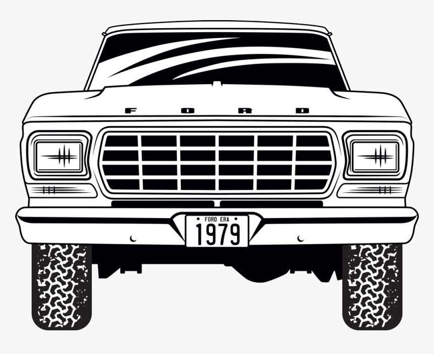 1970s Ford F100 Clipart, HD Png Download